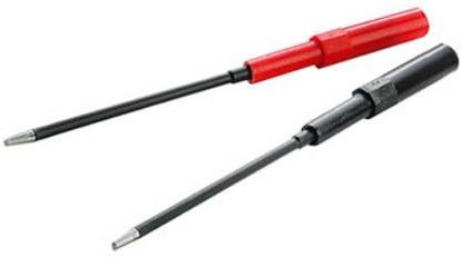 Weidmüller PS_ZQV Prüfspitzen-Set Buchse 4mm in Schwarz und Rot - Bild 1