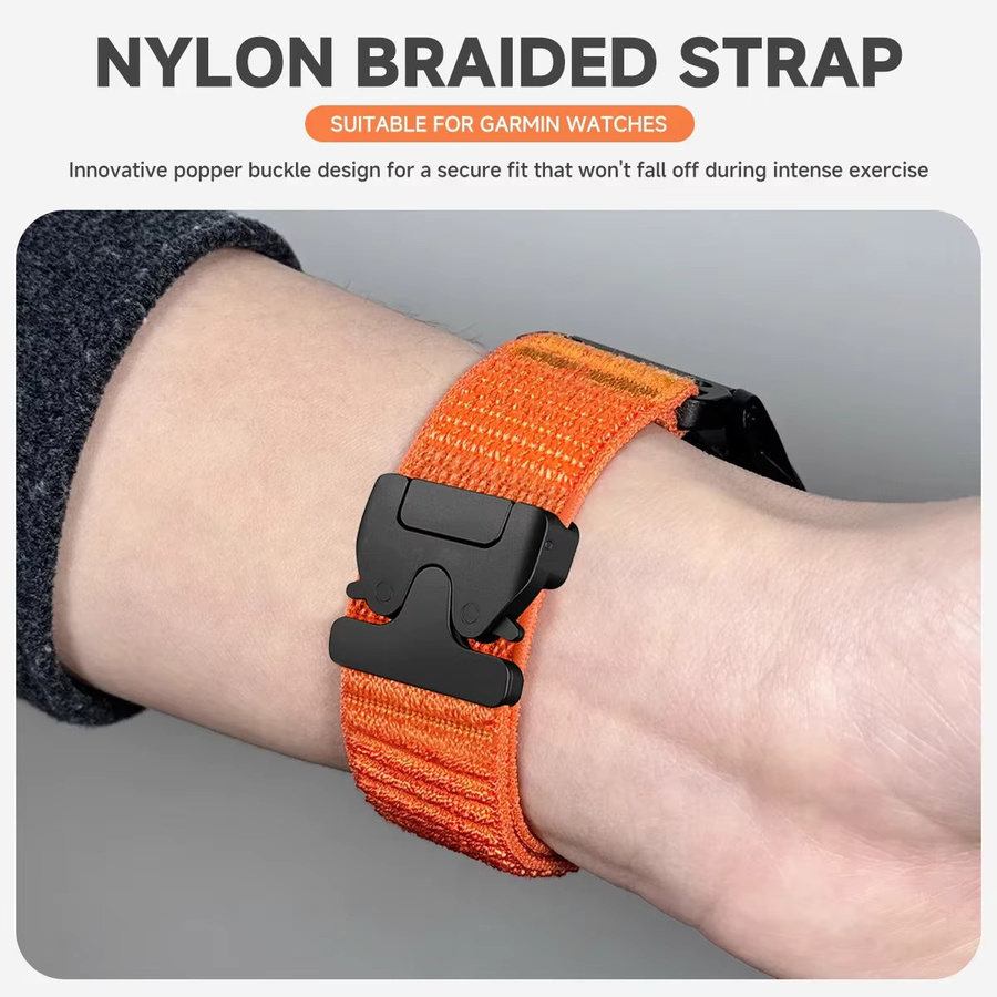 FancyWrist Uhrenarmband Nylon, Schnellverschluss, Unisex - Bild 3