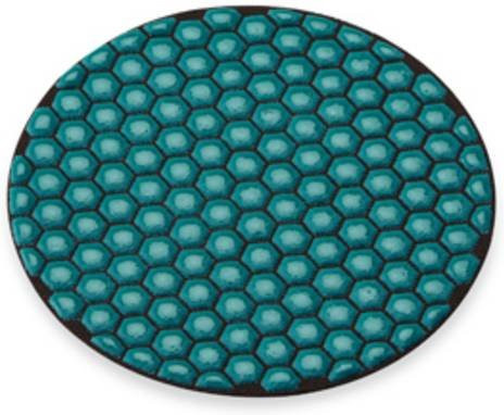 Flex 386197 Diamant-Schleifpad in Türkis mit einem Durchmesser von 11,5 cm - Bild 1