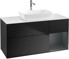 V&B Waschtischunterschrank Finion in Weiß lackiert, Breite: 120 cm, Tiefe: 50,1 cm, Höhe: 50,1 cm - Bild 1