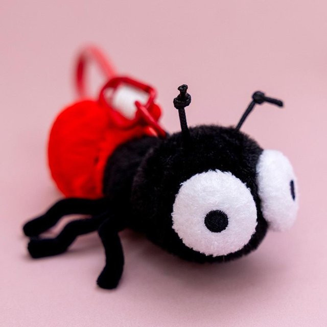 Yiran toy Mini-Insekten Plüschtiere, Weich, 12cm, Bunt / Mehrfarbig - Bild 1