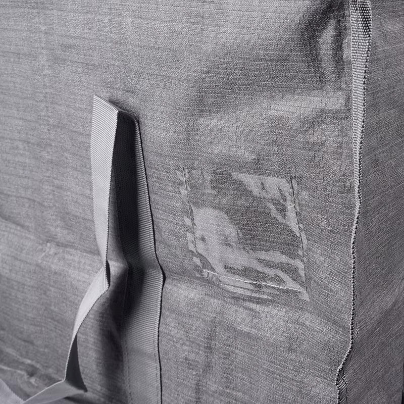 Faltbare Umzugstaschen und Aufbewahrungstaschen aus Textil in Grau, B/H/T: 68,0 x 47,0 x 0 cm - Bild 3