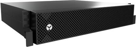 Vertiv Liebert GXE3-EBC24VRT2U Batteriegehäuse in Schwarz und Grau - Bild 1