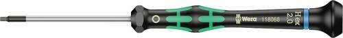 Wera Elektronik-Sechskantschraubendreher 2054, 2 mm Klingenlänge: 60 mm, Schwarz - Bild 1