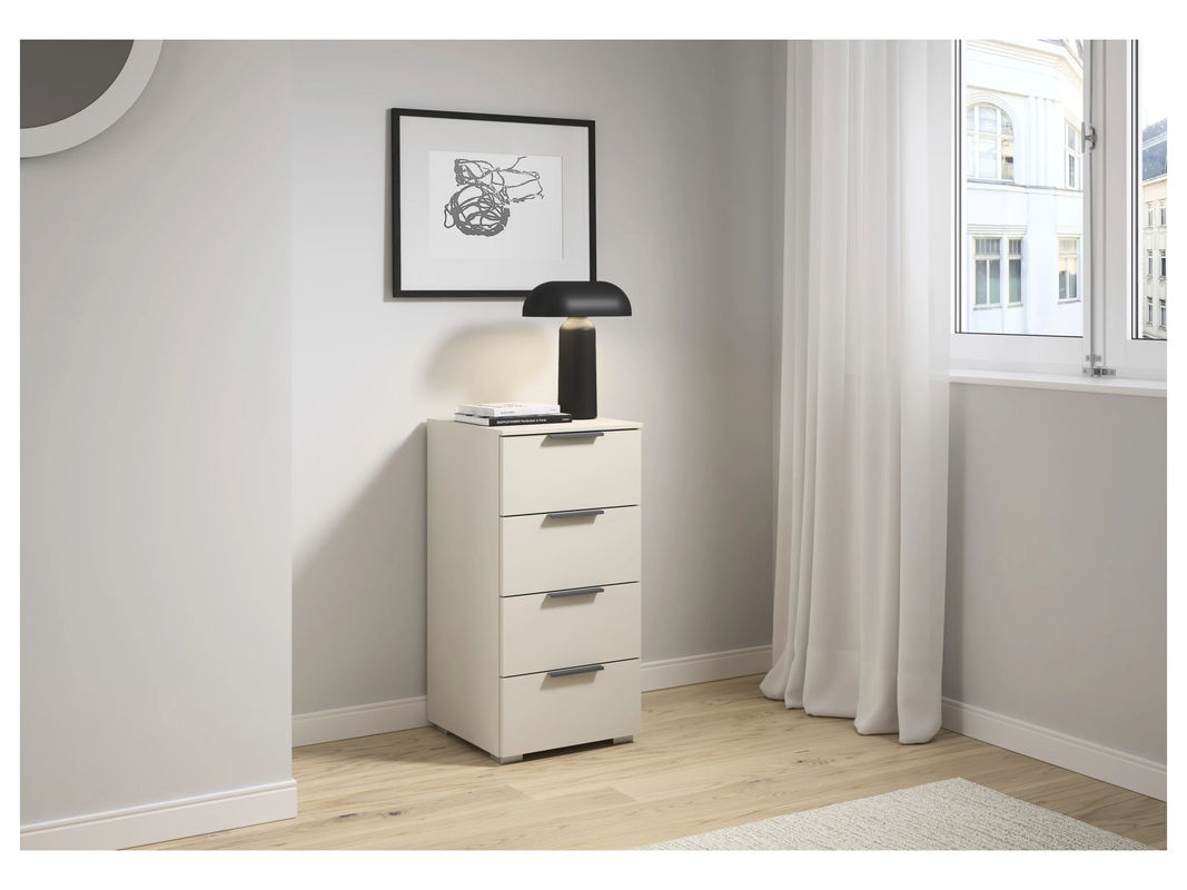 RAUCH Alabama Kommode mit 4 Schubladen in Beige, B: 81 cm, T: 40 cm - Bild 2