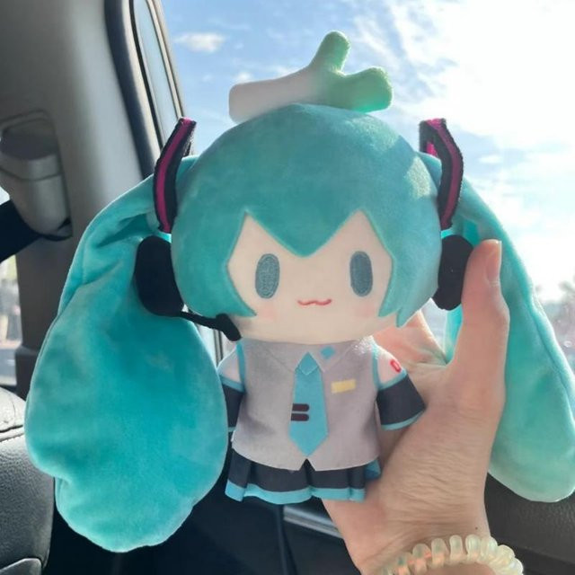 Bandai Hatsune Miku Plüschpuppe, Plüsch / Textil - Bild 1
