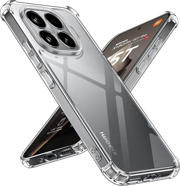 Xiaomi 15T Pro 5G Schutzhülle aus klarem TPU Softcover in Transparent - Bild 1