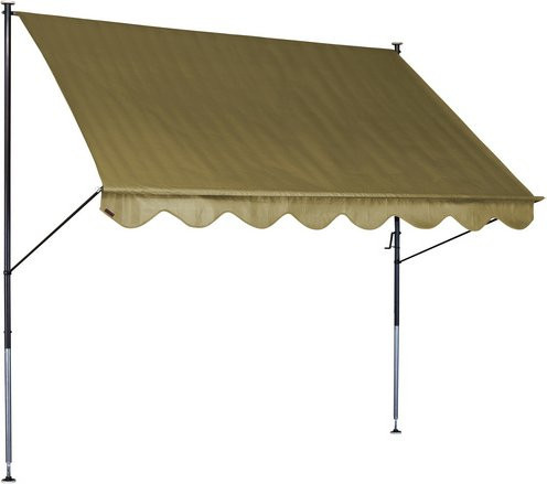 Klemmmarkise von ANGERER FREIZEITMÖBEL in Beige aus Stahl und Polyester mit einer Breite von 200 cm und einer Höhe von 150 cm - Bild 1