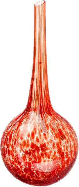 Relaxdays Bewässerungskugeln aus Glas in Rot für Topfpflanzen und Blumen, 2er Set, 75 ml pro Kugel - Bild 1