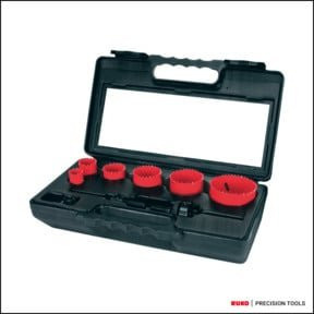 RUKO HSS-Bimetall-Lochsägensatz 8-teilig im Kunststoffkoffer - Bild 2