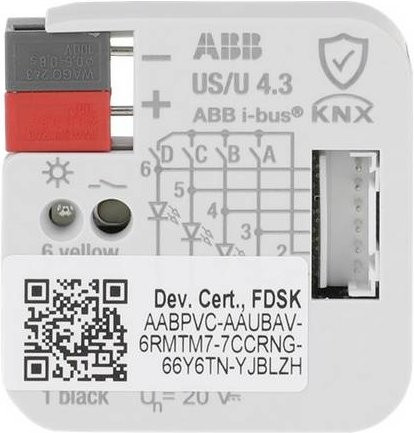 ABB 2CDG110309R0011 Schnittstellenmodul US/U4.3 in Weiß - Bild 1
