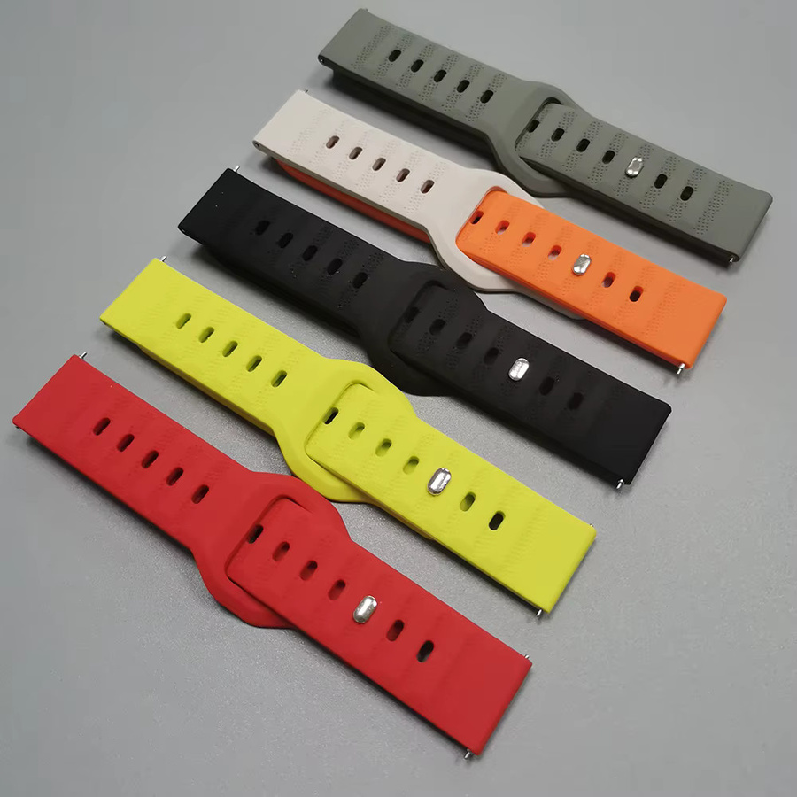 Xiaomi Uhrenarmband Silikon, 22 mm, Schwarz - Bild 2