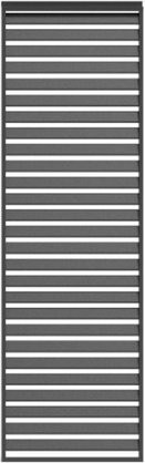 Mr. GARDENER Pergola-Lamellenwand aus Aluminium in Anthrazit, Höhe: 236 cm - Bild 1