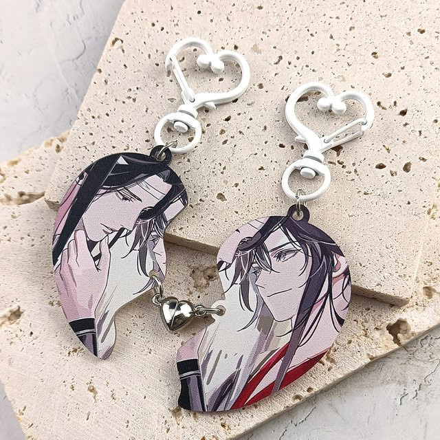YUMEI Mo Dao Zu Shi Acryl-Schlüsselanhänger Wei Wuxian Lan Wangji, Bunt / Mehrfarbig - Bild 1