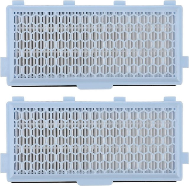 2 Stück Aktivkohlefilter Ersatz für Miele C1 Staubsauger in Weiß - Bild 1