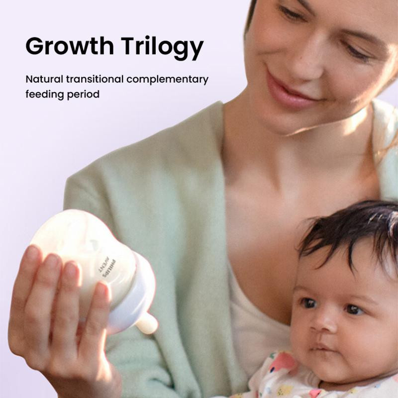 Philips Avent Babyflaschensauger aus Silikon, Weites Kaliber, Transparent, 2 Stück - Bild 5