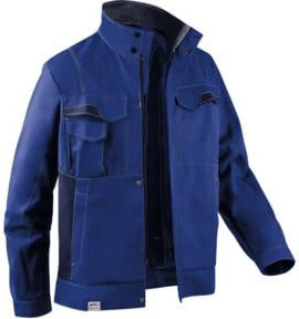 Kübler Image-Dress Jacke 1345 kornblumenblau/dunkelblau Größe 32 nach EN 14404 - Bild 1