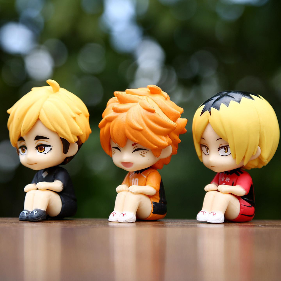 Yiran toy 1 Haikyuu!! Actionfiguren PVC 8-teiliges Set - Bild 4