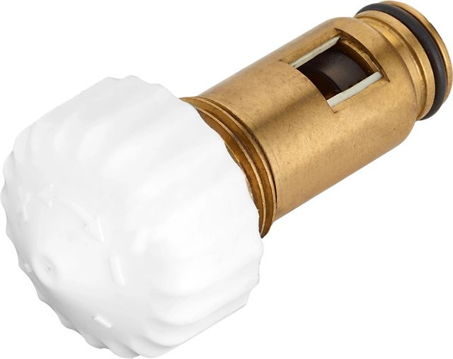 Heimeier Thermostatoberteil 4340 in Weiß und Gold, einstellbar, B/T/H: 120 x 40 x 40 cm - Bild 1