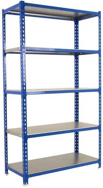 PROREGAL Schwerlastregal Big Metal Shark Blau-Verzinkt, H x B x T: 200 x 100 x 40 cm - Bild 1