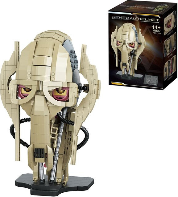 AMAZINGBLOKS Universeller Helm-Modellbausatz, Weltraum, 798 Teile, ab 14 Jahren - Bild 1