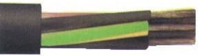 Kabelexpress Gummischlauchleitung H07RN-F 3x1,5 mm, Länge: 2,50 m, Schwarz - Bild 1