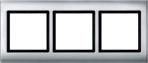 Merten Rahmen Abdeckung Aquadesign in Silber - Bild 1