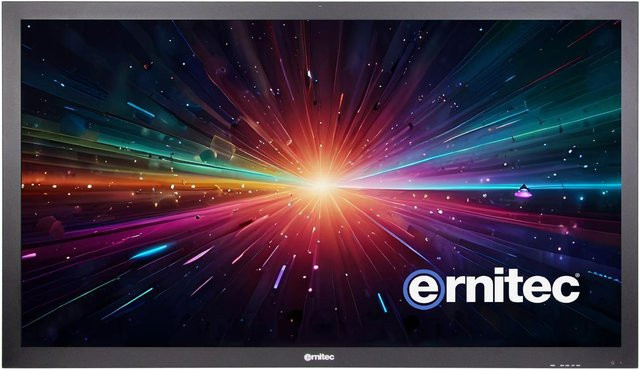Ernitec 86 24/7 4K UHD High Brightness Indoor Display HB3000 in Schwarz - Bild 1