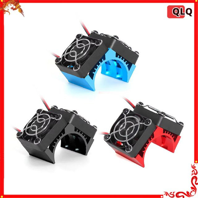 RED SPIDER Dual-Lüftermotor-Kühlkörper, 40-42mm, für 1/7 1/8 Arrma Traxxas RC-Auto - Bild 1