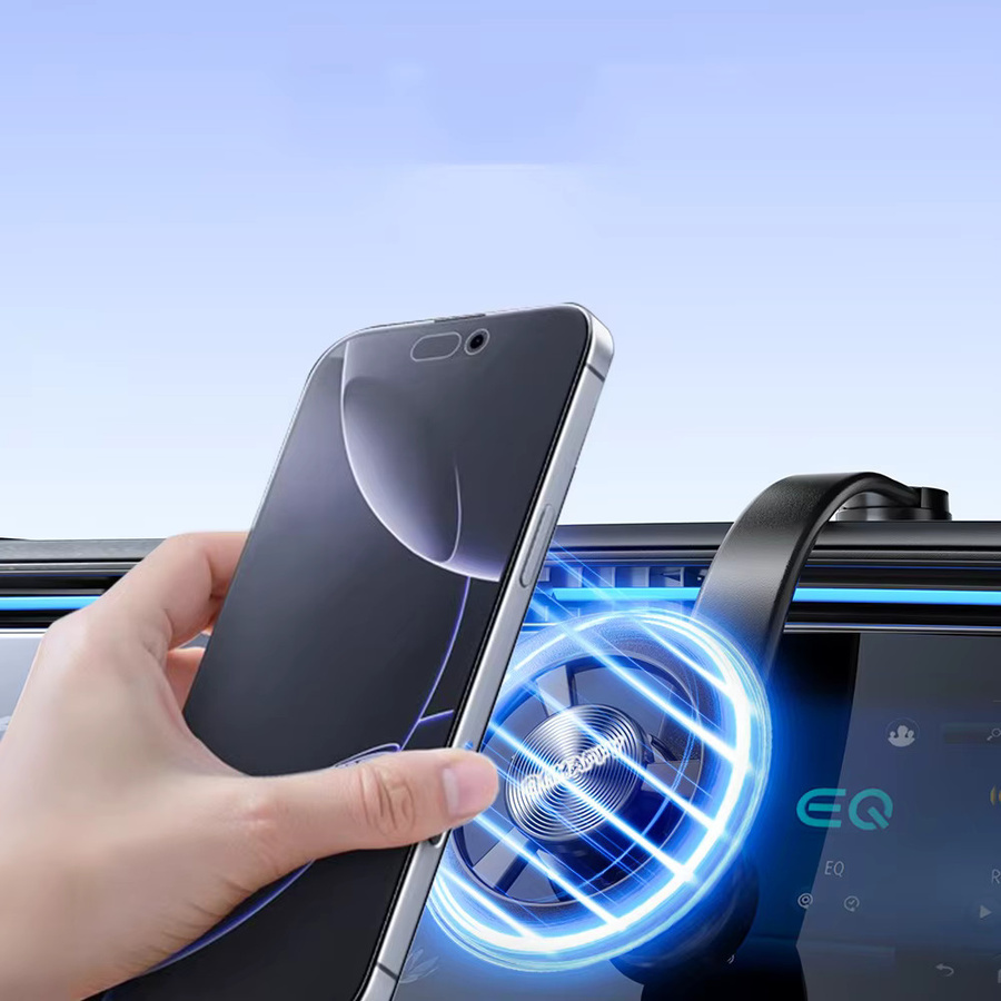 Magnetischer Autotelefonhalter WSSHE in Schwarz für Smartphone und GPS - Bild 6