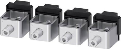 Siemens 3VA9484-0JA13 Leistungsschalterzubehör in Silber, B/T/H: 4,0 x 5,77 x 3,87 cm - Bild 1
