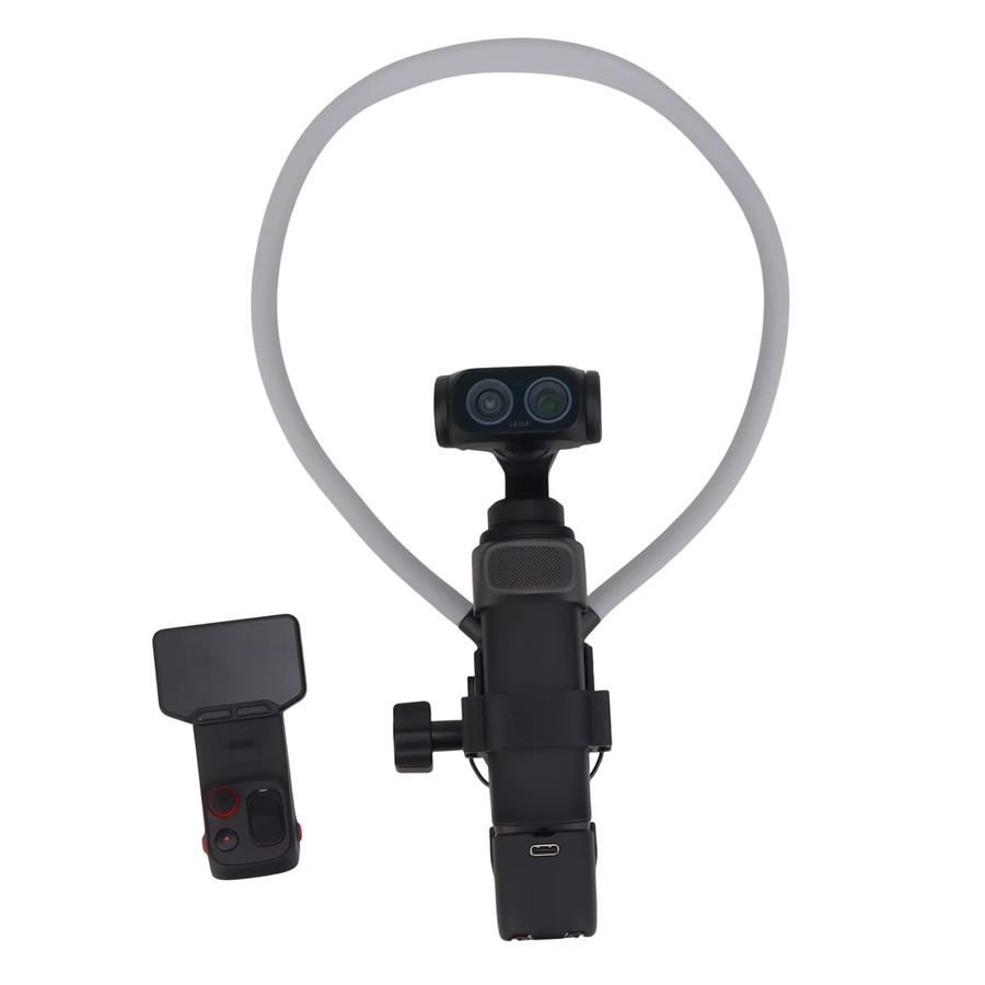 Insta360 Kamera-Halsgurt-Halterung für Luna Ultra Action Camera in Schwarz - Bild 2