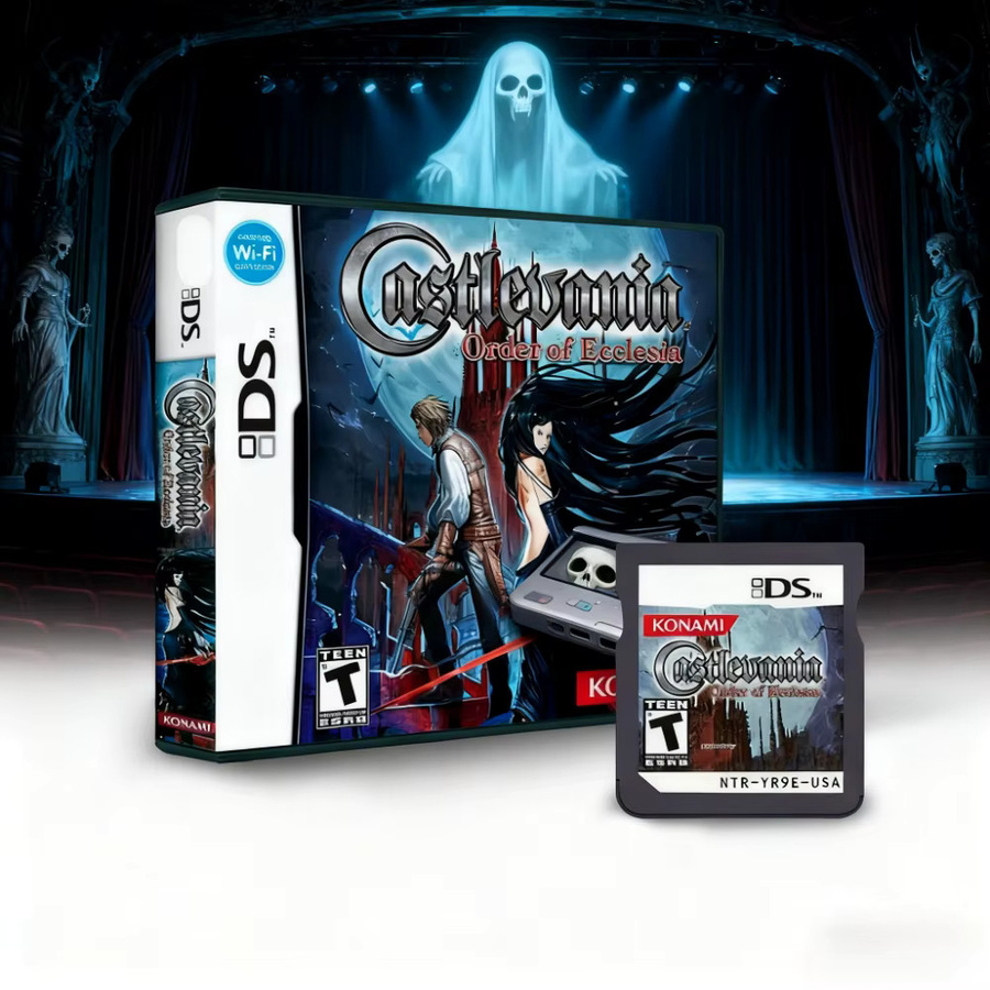 Bandai Castlevania Order Of Ecclesia/Portrait Of Ruin/Dawn Of Sorrow, Videospielkarte - Bild 1