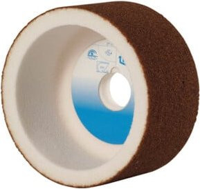 TYROLIT Topf-Schleifscheibe keramisch Typ EK80, Farbe: Braun, Durchmesser: 100 mm, Breite: 50 mm, Höhe: 20 mm - Bild 1