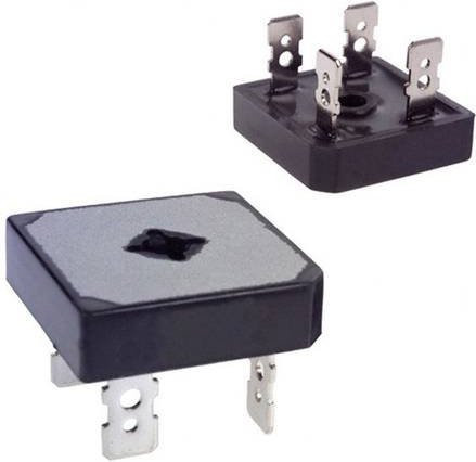 ON Semiconductor GBPC2502 Brückengleichrichter GBPC 200V 25A Einphasig in Schwarz - Bild 1