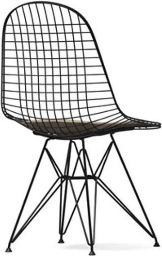 Vitra Wire Chair Dkr 5 aus Stahl in Schwarz - Bild 1