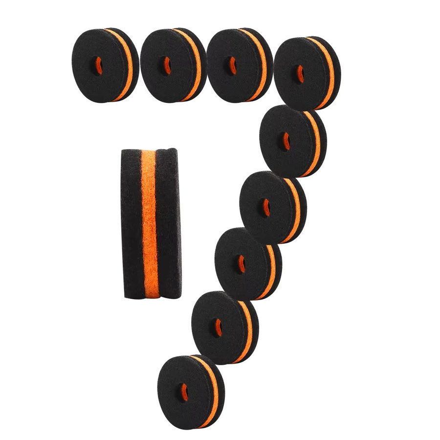 Shuffle 10-teiliges Trommel-Set mit Becken, Filz-Pads und Ständern für Percussion-Musikinstrumenten-Zubehör - Bild 3