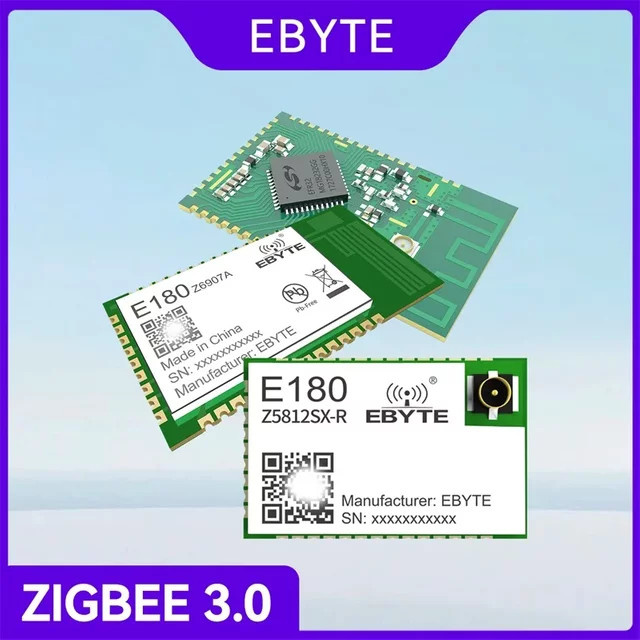 4er-Set EBYTE ZigBee 3.0 Wireless-Module 2,4 GHz SMD Transceiver für Smart Home mit TLSR8258 EFR32 TLSR8269 JN5189 Unterstützung - Bild 1