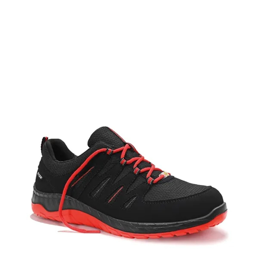 Elten Sicherheitshalbschuh Maddox W Black-Red Low ESD S3 in Schwarz-Rot, Größe 46 - Bild 3
