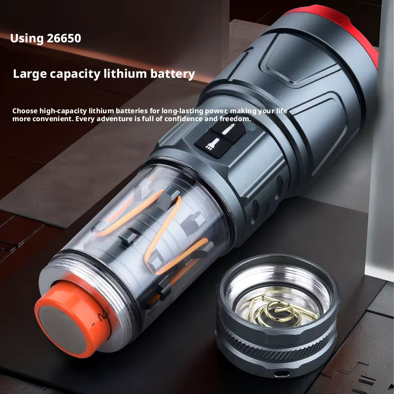 ESMARTER LED-Tischlampe, modern, warmweiß, transparent, USB-aufladbar - Bild 3