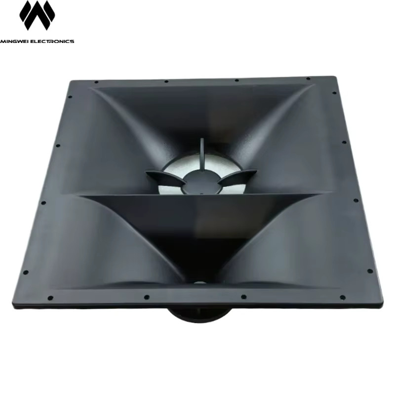 MW Audio Hornlautsprecher-Zubehörset in Schwarz für PRO-Audioschrank, B: 400 cm, T: 400 cm, H: 297 cm - Bild 2