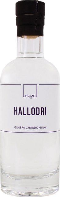 Home 1968 Hallodri Grappa Chardonnay, Deutschland, 40% Vol., 0,2 l - Bild 1