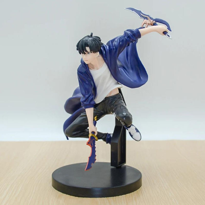 Wucifang Jewelry Anime Solo Leveling Schattenkönig Sammlerfigur als Desktop-Ornament in Multicolor - Bild 3