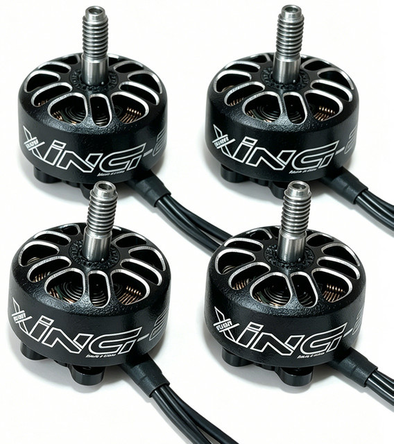 IFlight XING-E Pro 2207 FPV Motor Set, 4 Stück, Schwarz, 1800/2450/2750KV für 4S/6S 5-Zoll Renn- und Freestyle-Drohnen - Bild 1