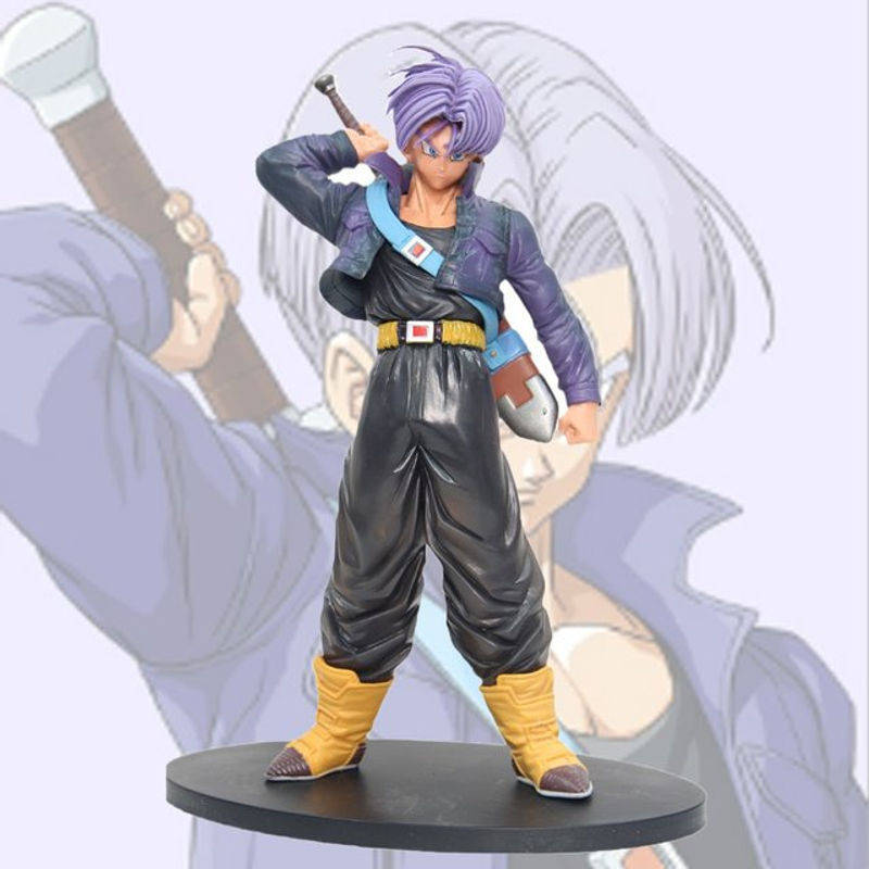 Bandai Dragon Ball Super Saiyajin Zukunft Trunks Figur aus PVC, mehrfarbig, Höhe: 21 cm - Bild 1