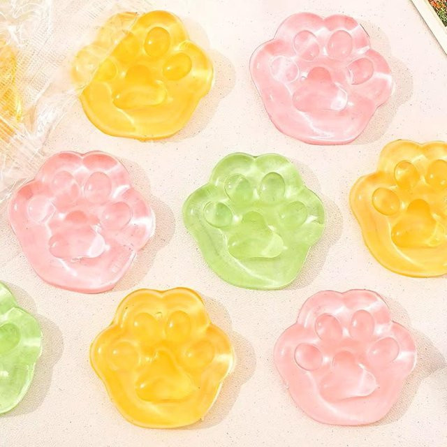 BC Pet Supplies Katzenpfote Quetschspielzeug, Transparent, Stressabbau - Bild 1