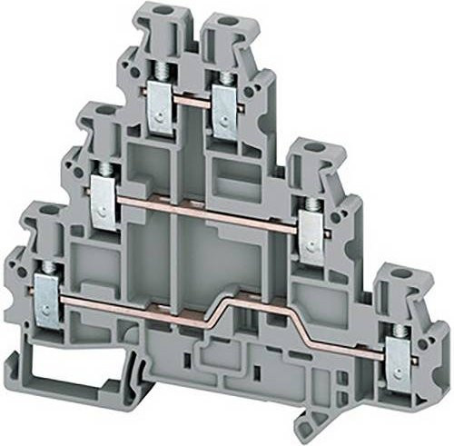 Schneider Electric NSYTRV26T Klemmleiste, Grau, 50 Stück - Bild 1