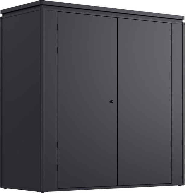 Gartenschrank Weide Noble 2930 L aus verzinktem Stahl in Anthrazit - Bild 1