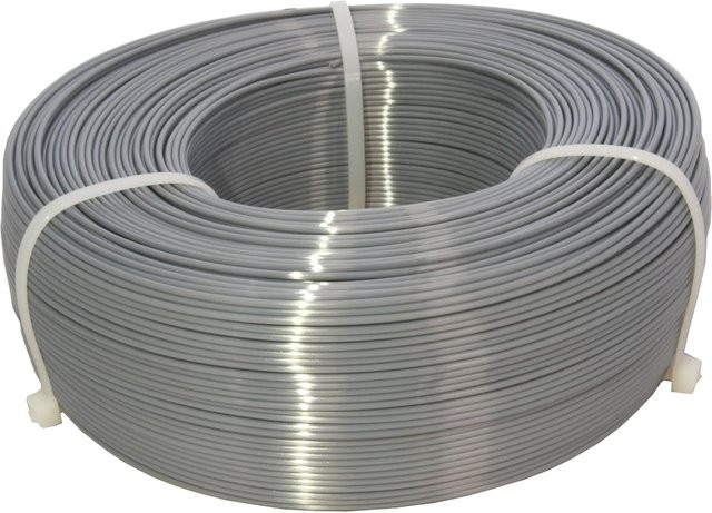 purefil PLA Silk Filament Metallic Grey 1,75 mm 1 kg Refill - Bild 1