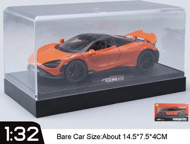 Linyi toy car 765Lt 720S Modell Supercar, Spielzeug, 1:32, mit Licht und Sound, ab 14 Jahren - Bild 1